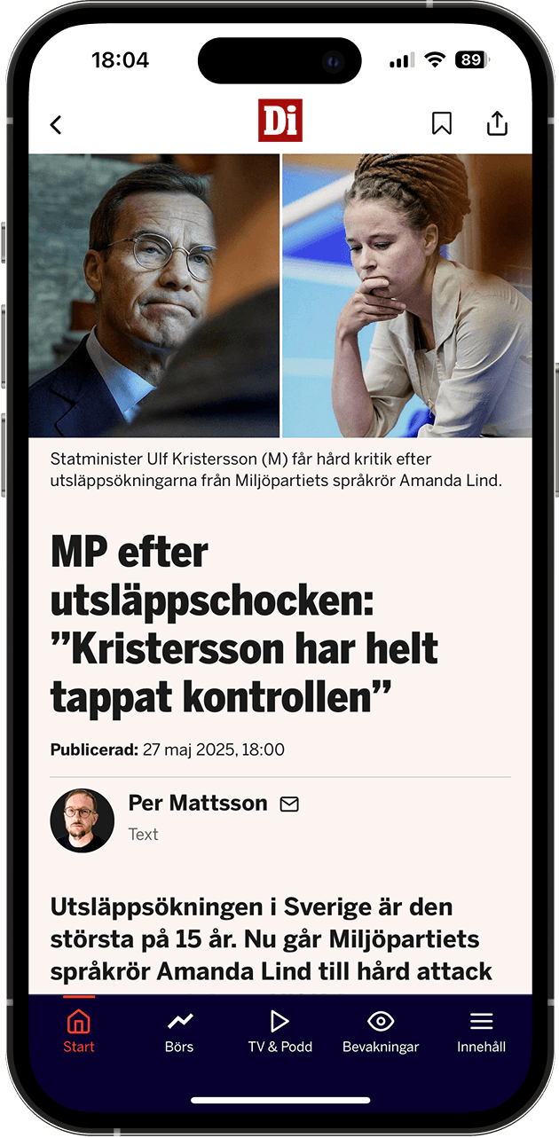 Dagens Industri screenshot 3
