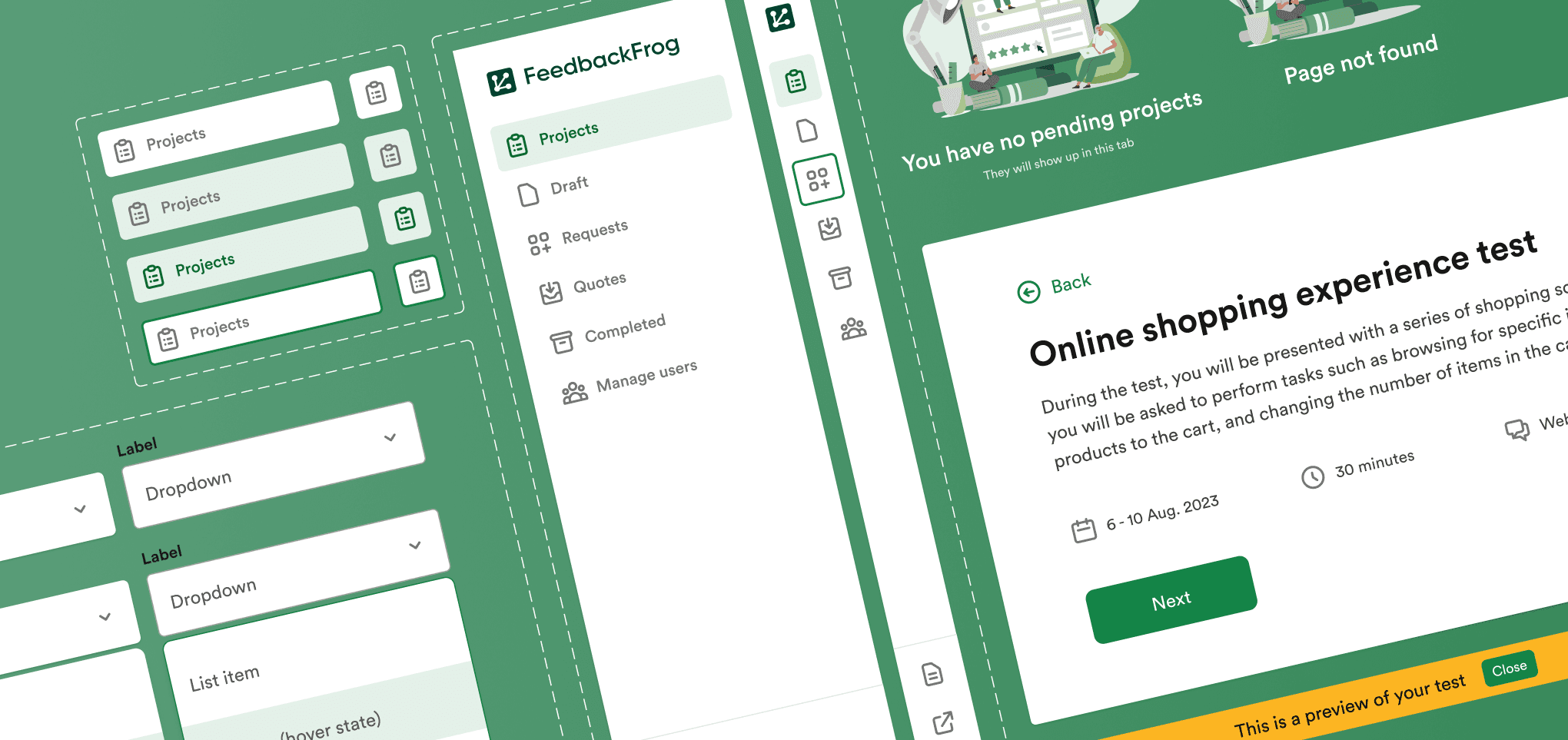 FeedbackFrog screenshot 1